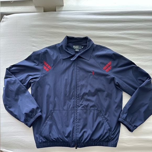 Polo Ralph Lauren Jacket Navy Blue Size Medium like new. Rarely Worn - Picture 3 of 7